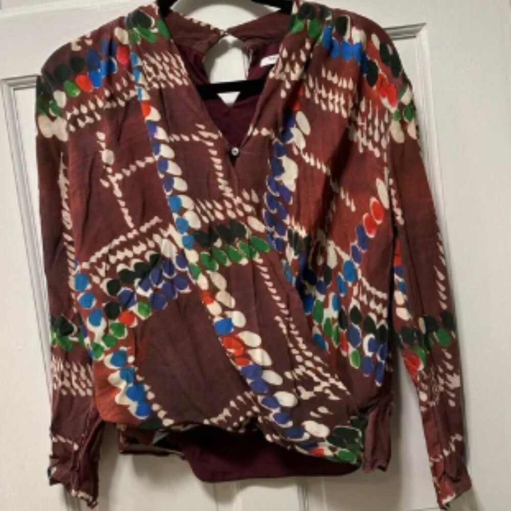 MM LaFleur Surplice Blouse